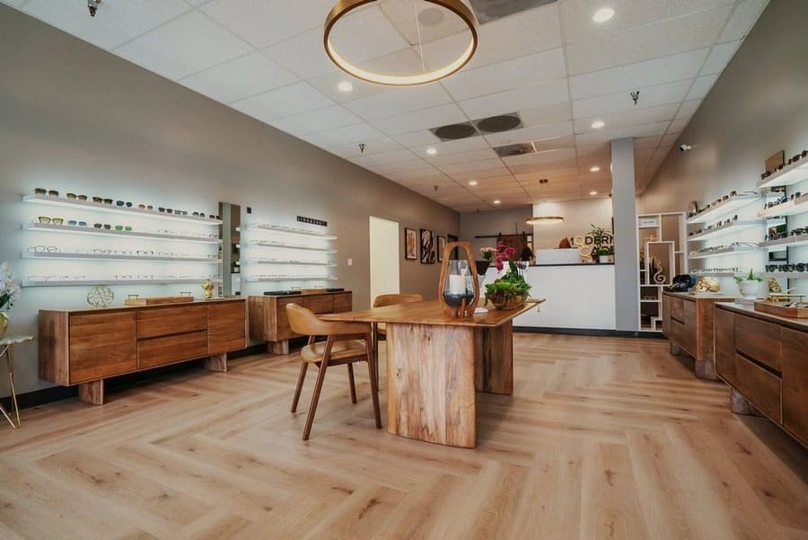 Interior of the Modern Eye Care office